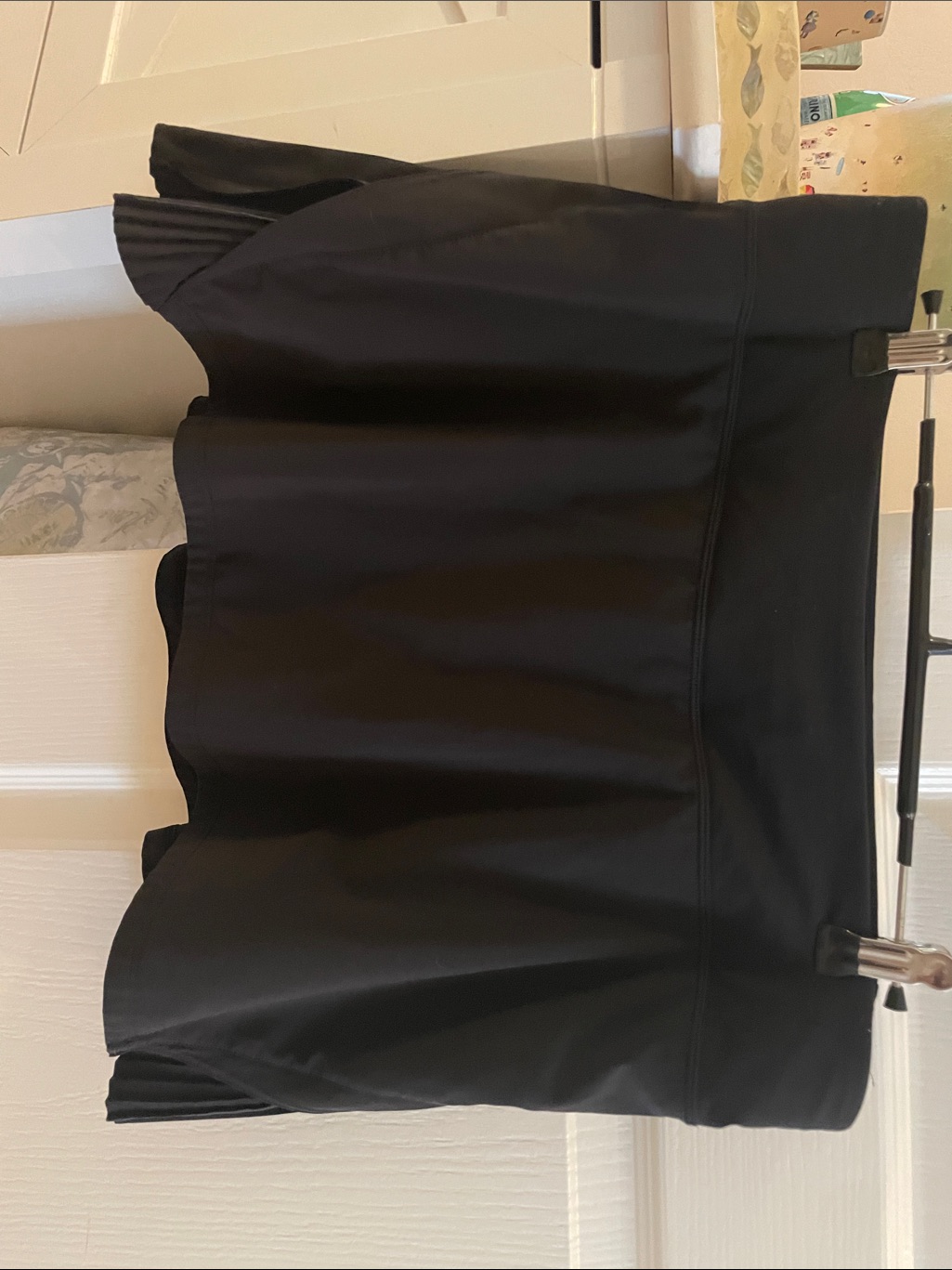 Lululemon Athletica Black Flared Athletic Skirt